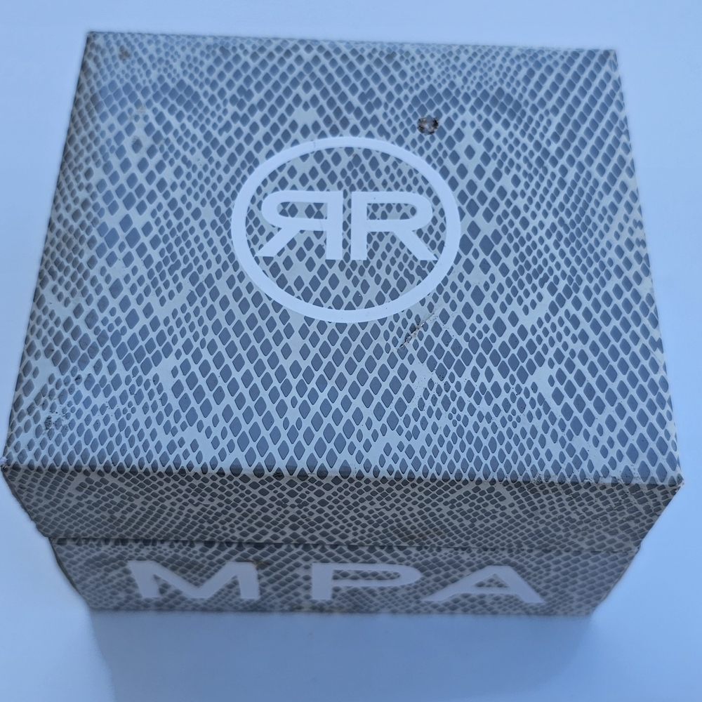 Gray Patterned Men's Accessory Box - image 1